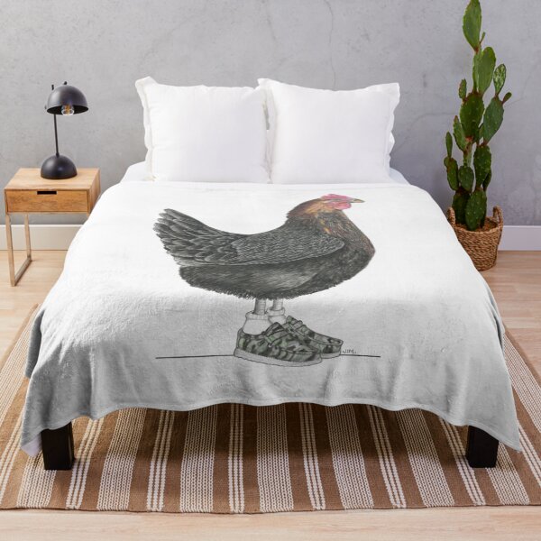 Item preview, Black Rock Chicken in Adam's Shoes designed and sold by JimsBirds.