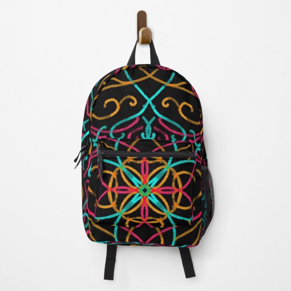 Item preview, Neon Mandala Flower Abstract designed and sold by Chatchot.