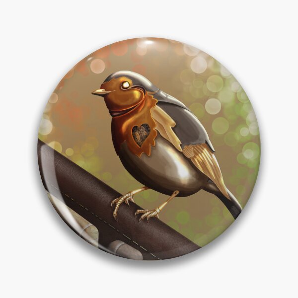 Item preview, Steampunk Robin designed and sold by TheInkstains.
