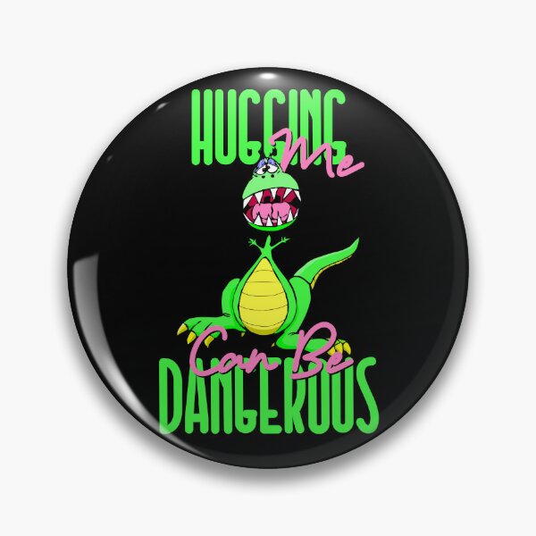 Item preview, HUGGING ME CAN BE DANGEROUS designed and sold by GAADesignz.