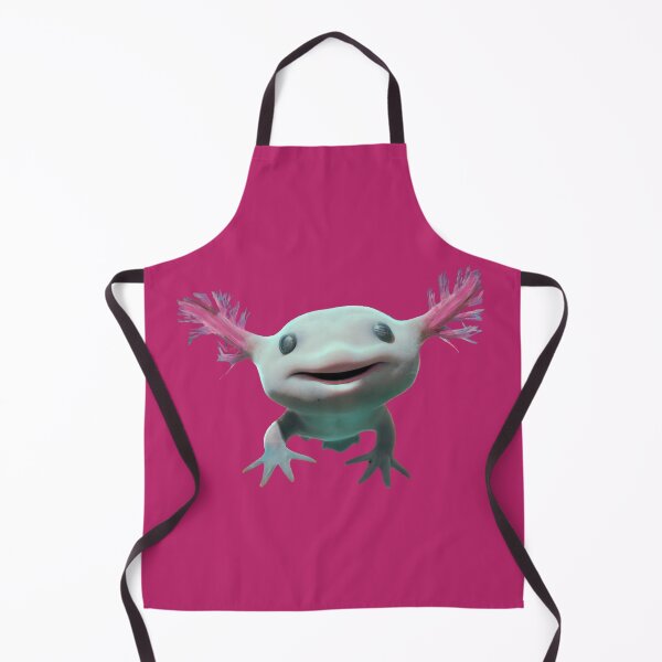 Item preview, Baby Axolot Smiling Swimming 3D style Albino Magenta designed and sold by Brasilia.