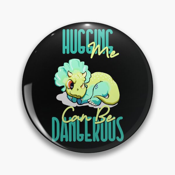 Item preview, HUGGING ME CAN BE DANGEROUS designed and sold by GAADesignz.