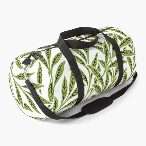 Item preview, Willow dark green leaves pattern illustration by William Morris enhanced by Art-Chemistry designed and sold by Art-Chemistry.