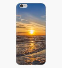 Sunset over the sea iPhone Case