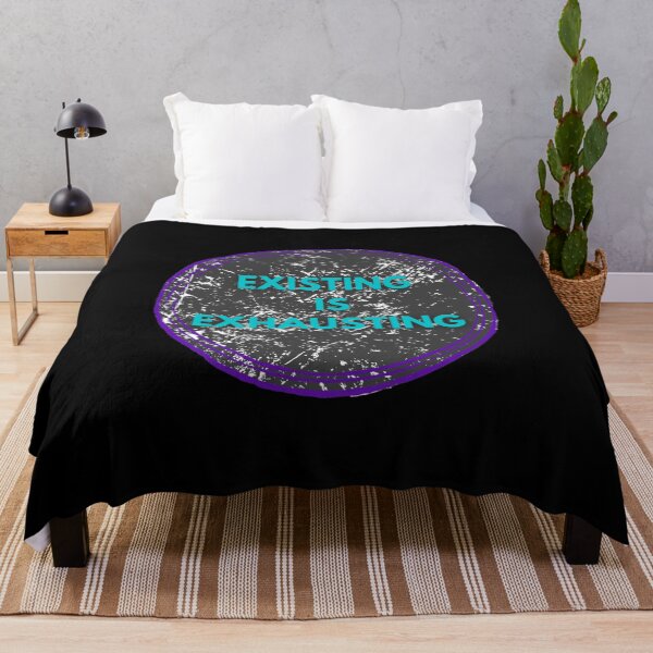 Item preview, Existing is exhausting mental health designed and sold by system51.