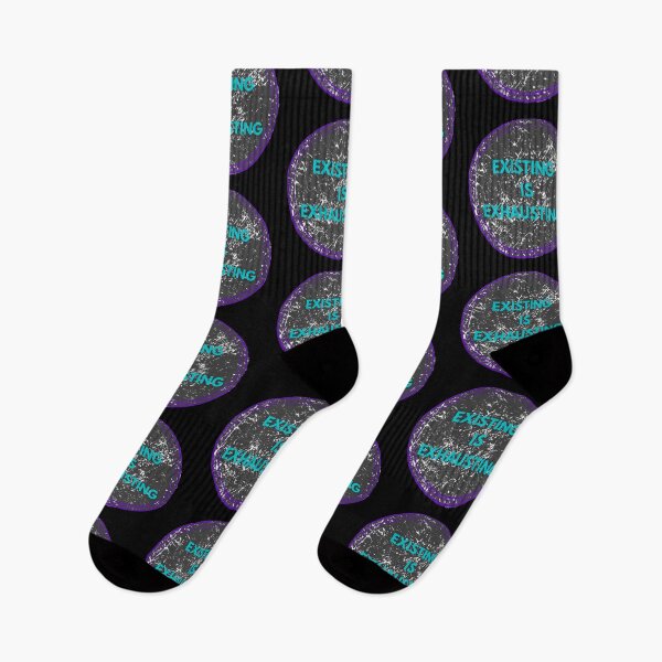 Item preview, Existing is exhausting mental health  designed and sold by system51.