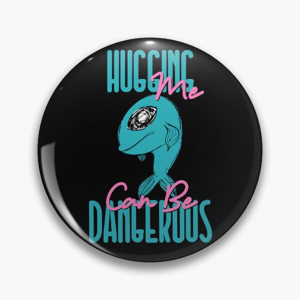 Item preview, HUGGING ME CAN BE DANGEROUS designed and sold by GAADesignz.