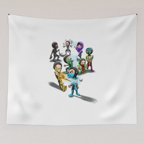 Item preview, Mortal Kombat Ninja designed and sold by RobertIlustrado.