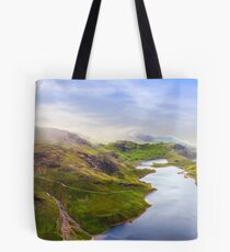 Half way up, or half way down Tote Bag