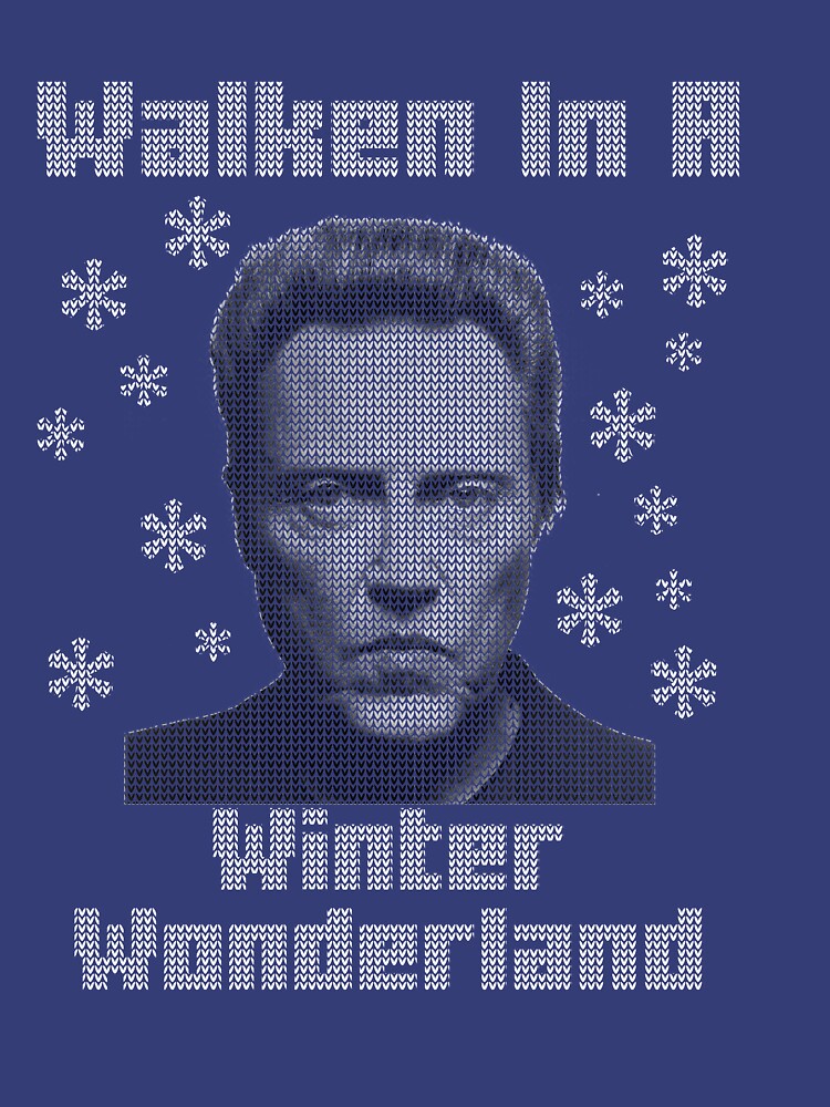 walken in a winter wonderland tshirt