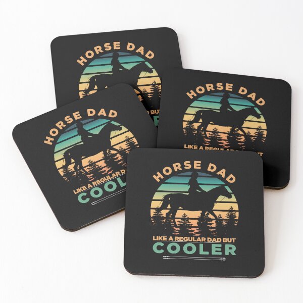 Item preview, HORSE DAD LIKE A REGULAR DAD BUT COOLER designed and sold by Hussain Shirts.