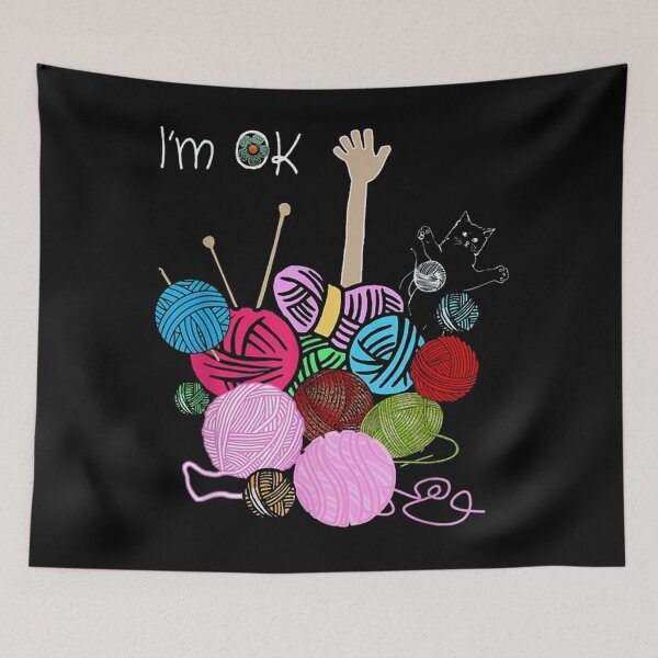 Item preview, best knitting mom ever designed and sold by wandapace.