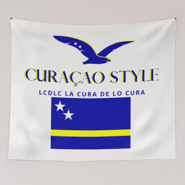 Item preview, dushi korsou We Designed with Curacao flag on it, especially for curacao Lovers. Every day used or as a gift, this tshirt is so simple and nice to wear. designed and sold by The Best Trending Now!.