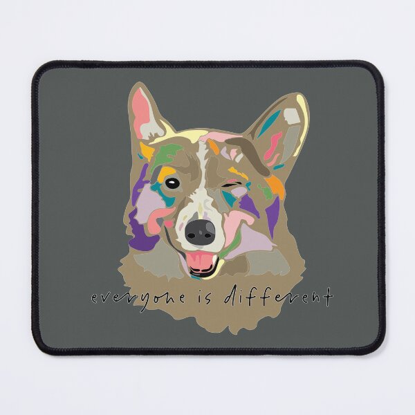 Item preview, everyone is different_wink dog_c12 designed and sold by Mimi Huang.