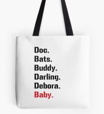 Baby Driver Heist Crew Tote Bag