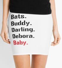 Baby Driver Heist Crew Mini Skirt