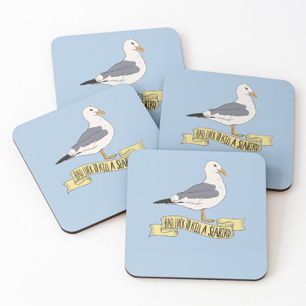 Item preview, Bad Luck to Kill a Seabird designed and sold by bookish-em.