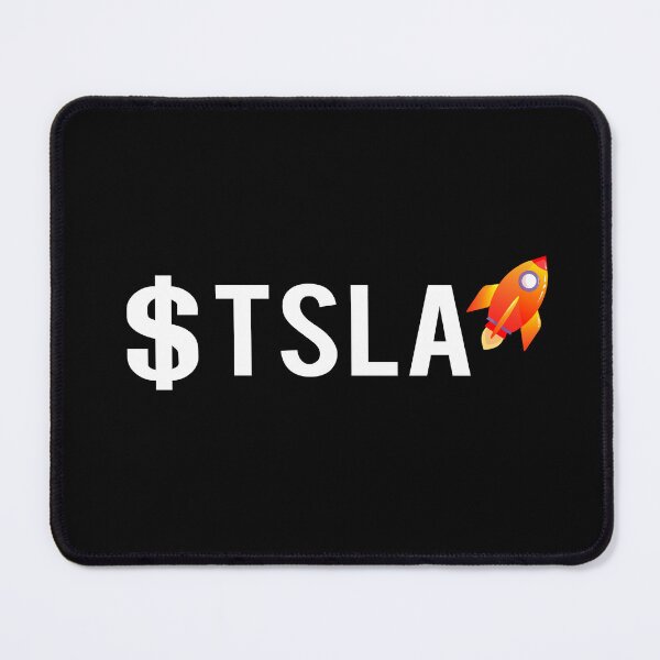 Item preview, TSLA stock - Rocket And $ Dollar Sign designed and sold by Grimwear Co..