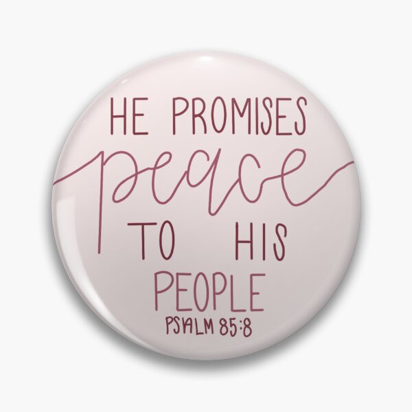 Item preview, Psalm 85:8 light pink designed and sold by Surgedesign.