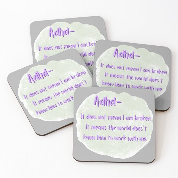 Item preview, Adhd doesn’t mean broken designed and sold by system51.