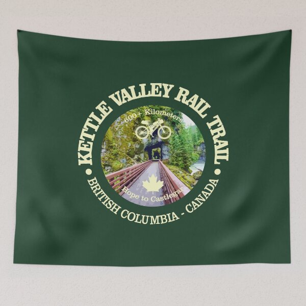 Item preview, Kettle Valley Rail Trail (cycling c) designed and sold by curranmorgan.