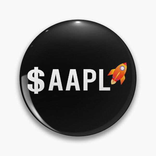 Item preview, AAPL stock - Rocket And $ Dollar Sign designed and sold by Grimwear Co..