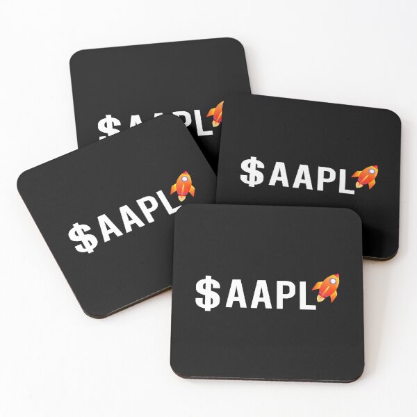 Item preview, AAPL stock - Rocket And $ Dollar Sign designed and sold by Grimwear Co..
