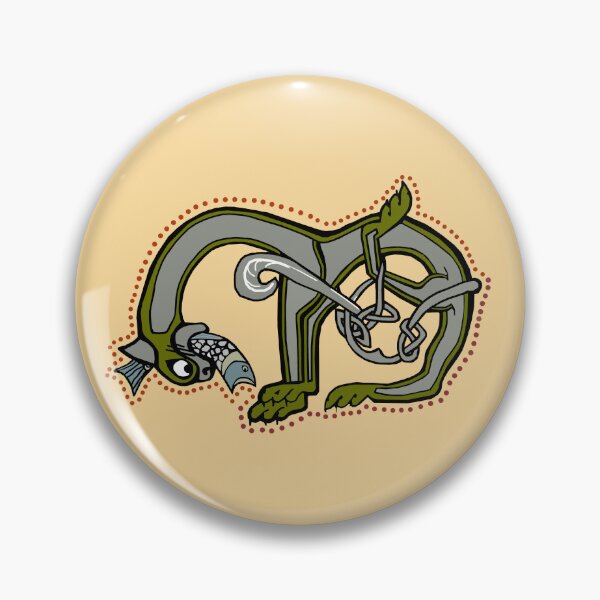 Item preview, Celtic Cat Letter M designed and sold by Donnahuntriss.