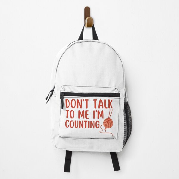 Item preview, Dont Talk To Me Im Counting - Funny Knitting Quotes  designed and sold by chetan786.