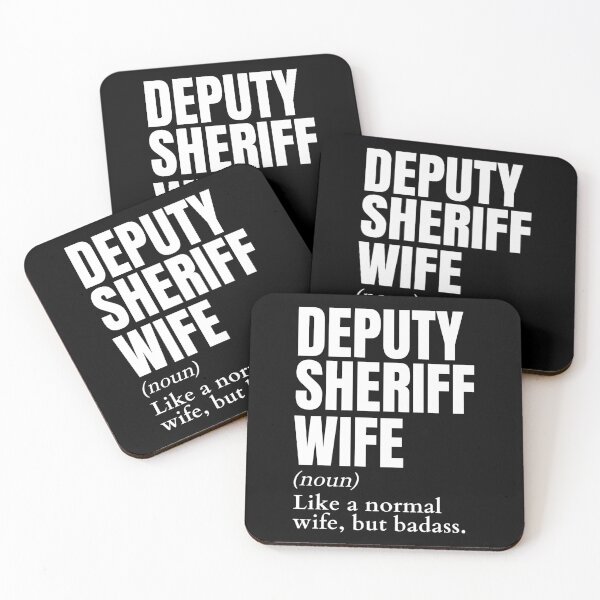 Item preview, Funny Badass Deputy Sheriff Wife Definition designed and sold by EndlessFreedom.
