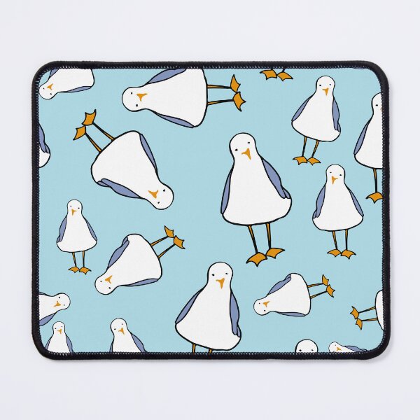 Item preview, Everybirdy Colorful Birds Pattern Hand Drawn Cute Standing Seagull designed and sold by Ching Teoh.