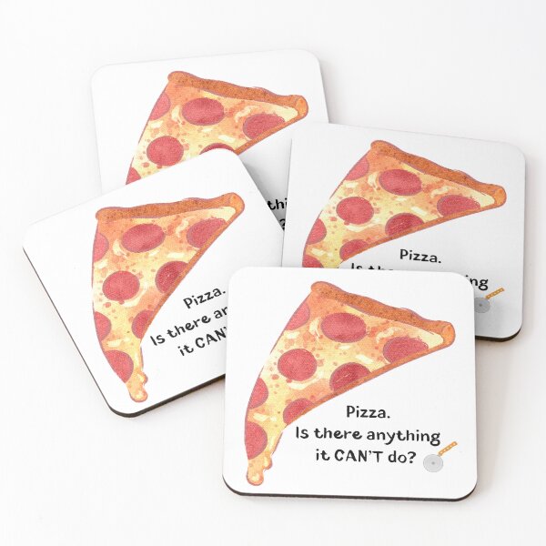 Item preview, Pizza is a Wonderous Thing designed and sold by StuffWeMade.