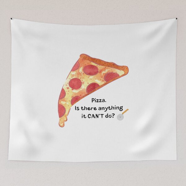 Item preview, Pizza is a Wonderous Thing designed and sold by StuffWeMade.