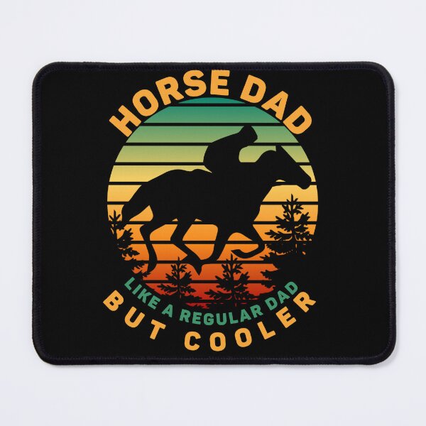 Item preview, HORSE DAD LIKE A REGULAR DAD BUT COOLER designed and sold by Hussain Shirts.