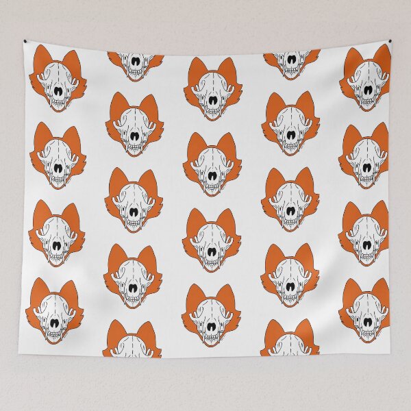 Item preview, Fox skull designed and sold by Wolfkin Art .