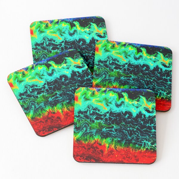 Item preview, Tsunami pouring acrylic paint  designed and sold by baksuart.
