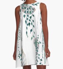 Hanging plants in seashells A-Line Dress