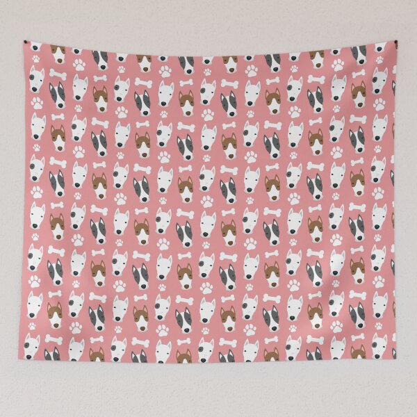 Item preview, Cute Bull Terrier Dog Pattern  designed and sold by enbrata.