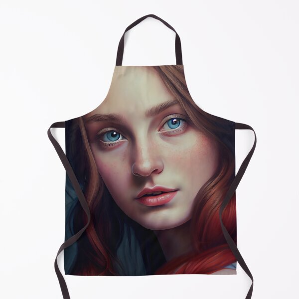 Item preview, Portrait of a pretty plasticine girl designed and sold by Dicoart.