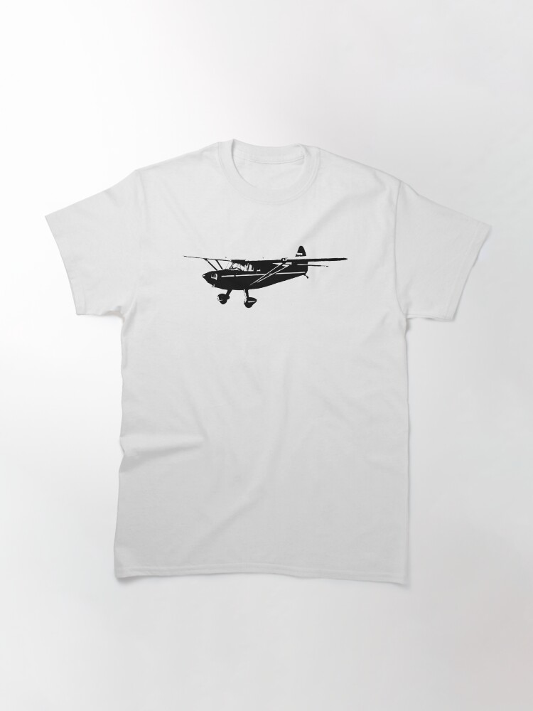 Alternate view of Stinson Voyager Aircraft Classic T-Shirt