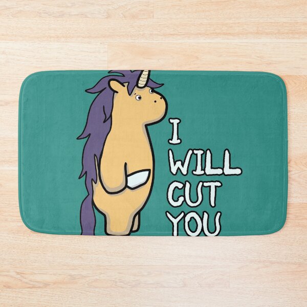 Item preview, I Will Cut You - Stabby Stab The Unicorn designed and sold by ViewerEqualsPhoton.