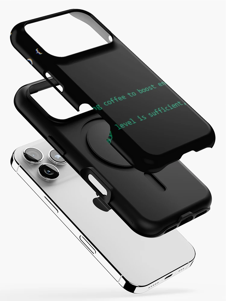 Thumbnail 2 of 4, iPhone Case, Funny JavaScript Sudo Code designed and sold by Ryan Dooley.