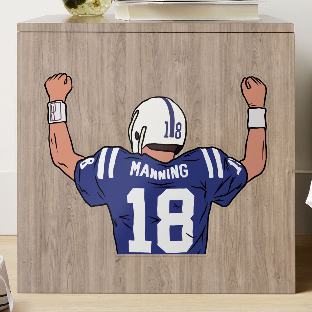 Peyton Manning Indianapolis Colts Jersey Art Jigsaw Puzzle by Joe