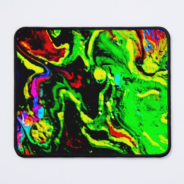 Item preview, Colorful acrylic abstract pour  designed and sold by baksuart.