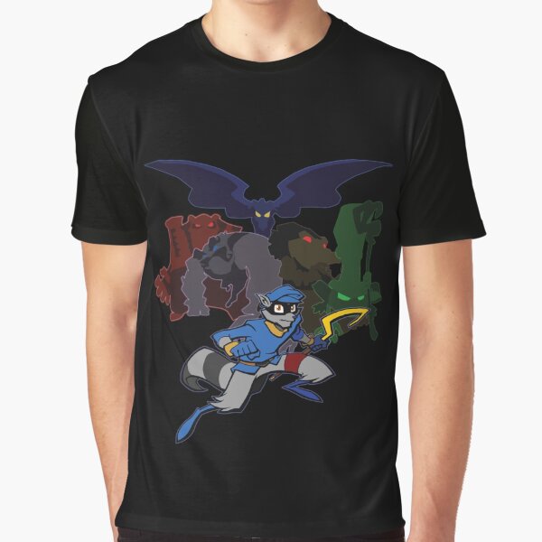 Vista previa del artículo con la obra «Sly Cooper y los cinco diabólicos», diseñado y vendido por racoon3.