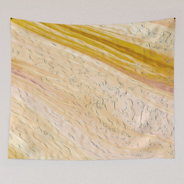 Item preview, The Sun Rises on a Botanical Wall designed and sold by fatenanwar.
