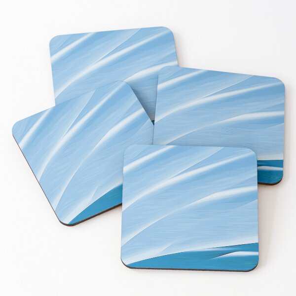 Item preview, Blue Botanical Fan designed and sold by fatenanwar.
