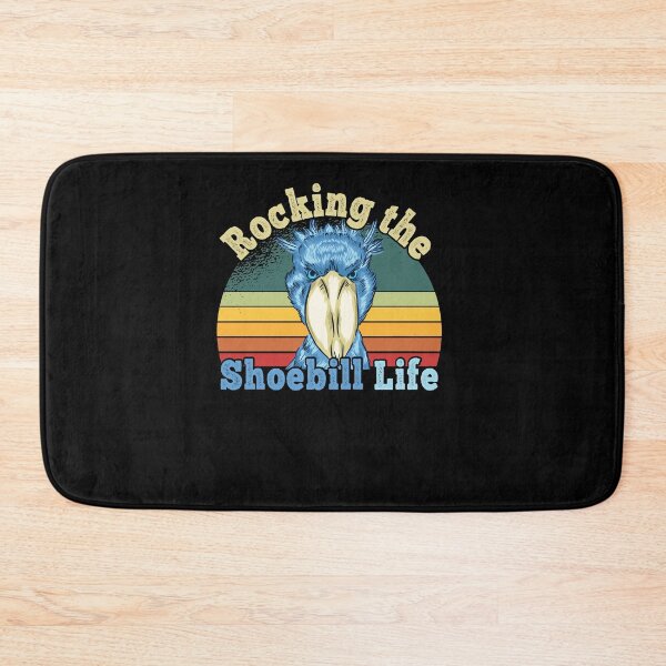 Item preview, Shoebill Retro Sunset African Bird Design designed and sold by ZzCorezZ.