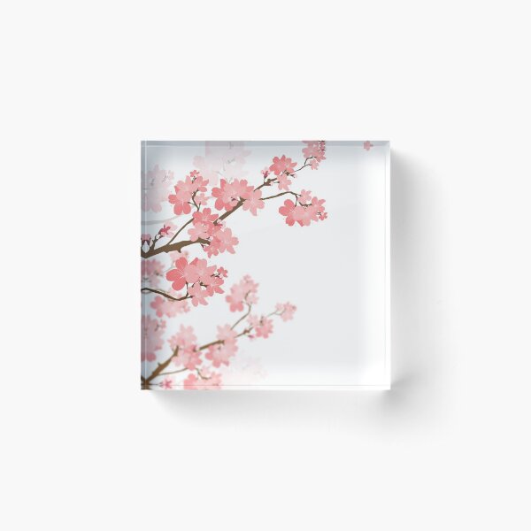 Cherry Acrylic Block