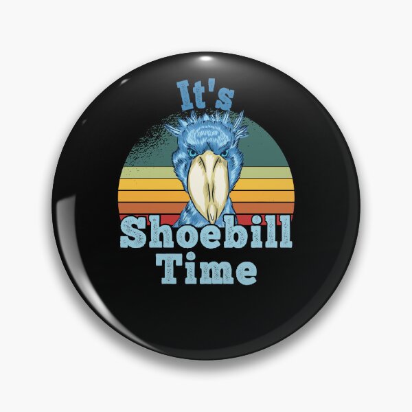 Item preview, Shoebill Retro Sunset African Bird Design designed and sold by ZzCorezZ.